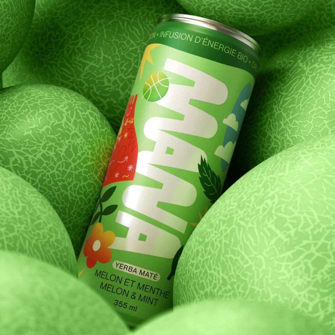 MANA Yerba Mate - Melon & Menthe