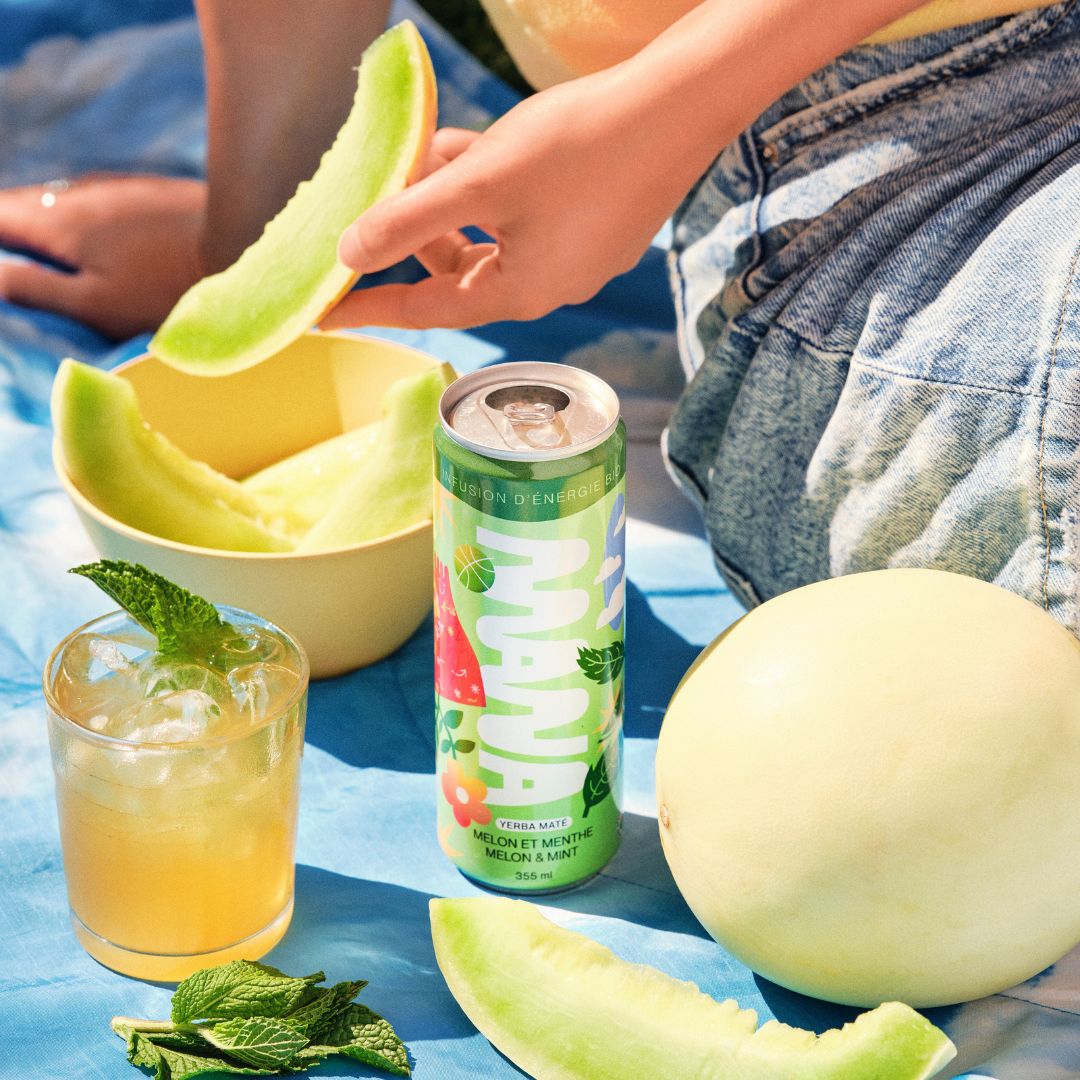 MANA Yerba Mate - Melon & Menthe