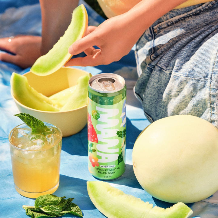 MANA Yerba Mate - Melon & Menthe