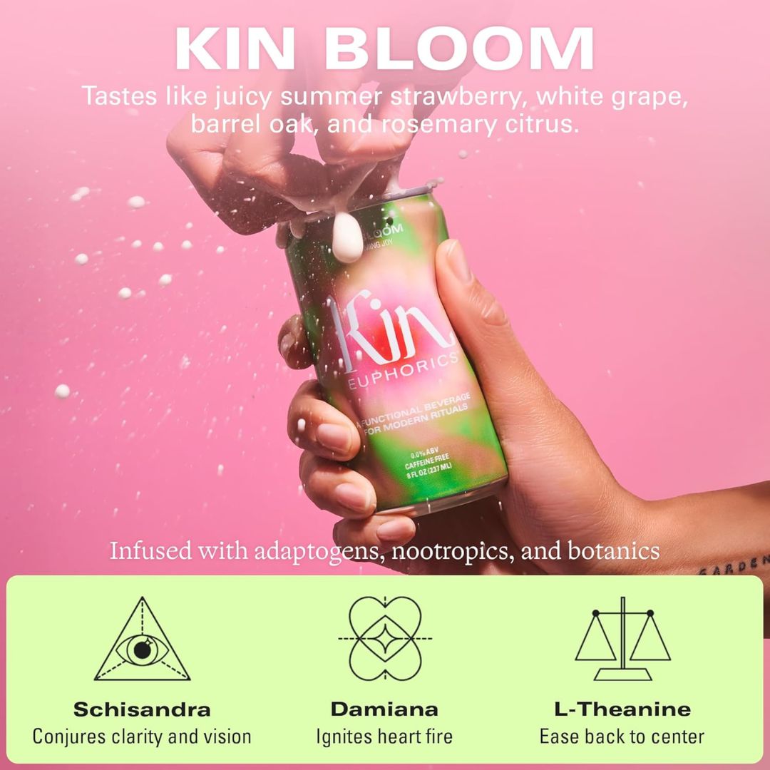 Kin Bloom Kin Non-Alcoholic Bloom - Upside Drinks - Free Shipping in Canada
