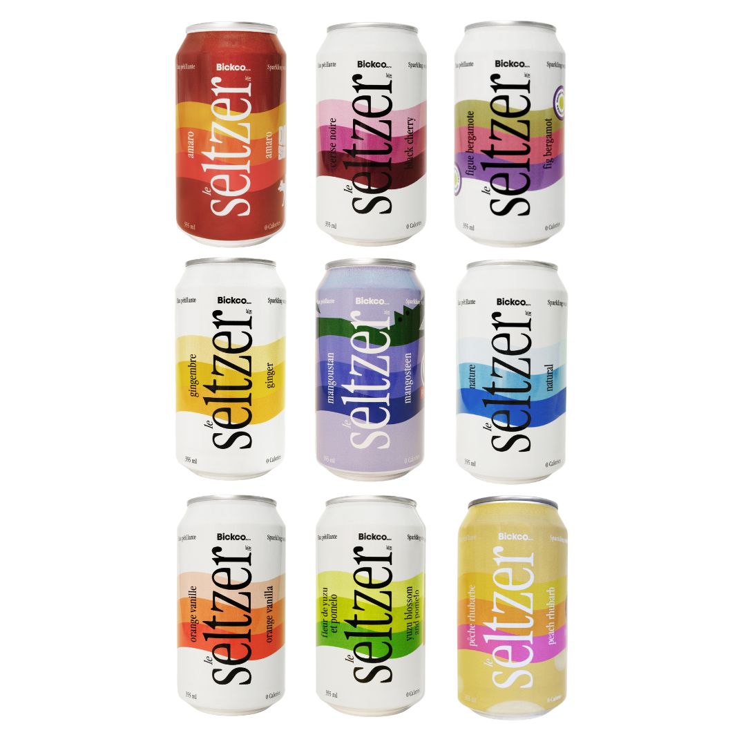 Le Seltzer - Paquet Varié (9 canettes)