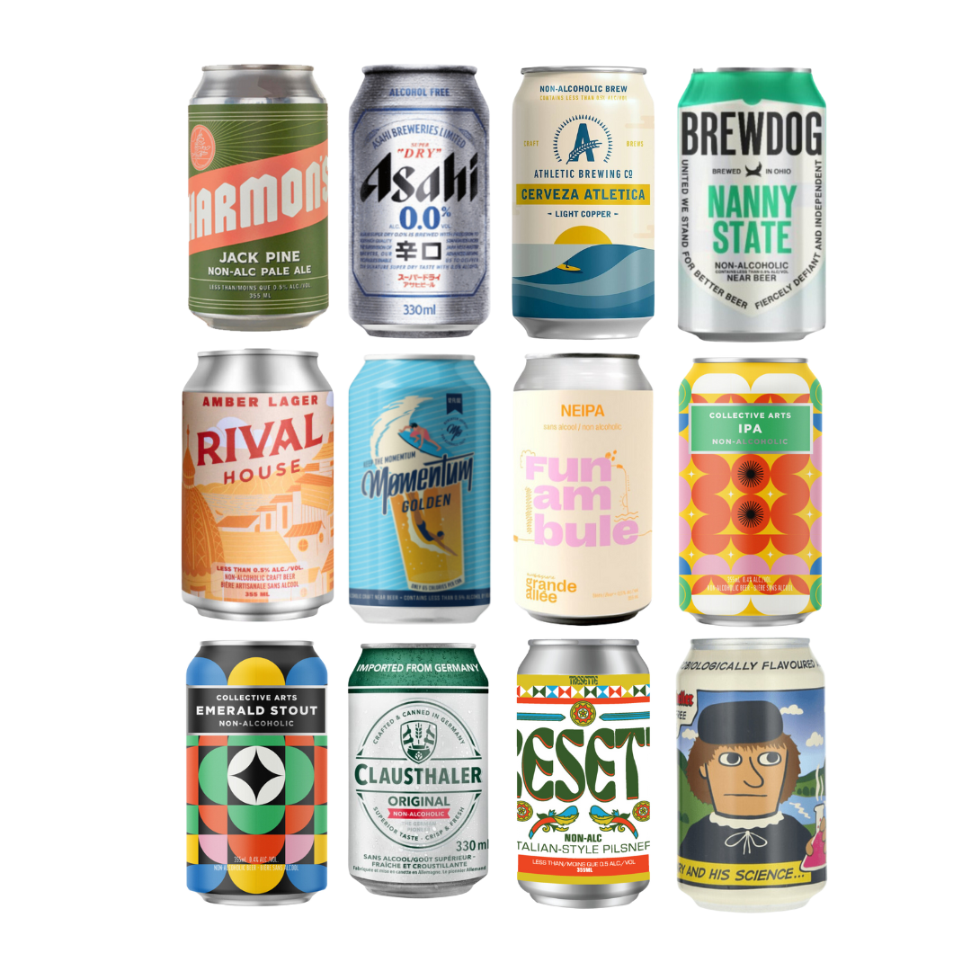 Sober October Bundle - Beer 355ml Edition (12 Pack)