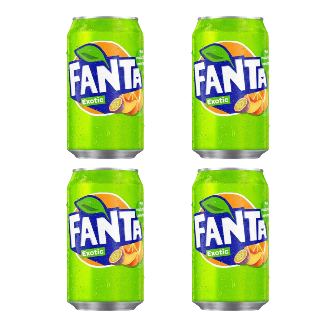FANTA - Exotic (4 Pack)
