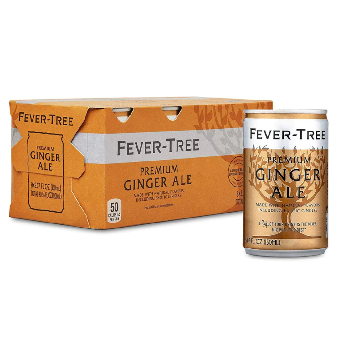 Fever Tree - Ginger Ale Premium  (Paquet de 8)