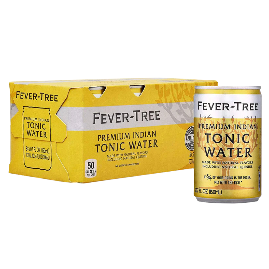 Fever Tree - Eau Tonique Indienne Premium  (Paquet de 8)
