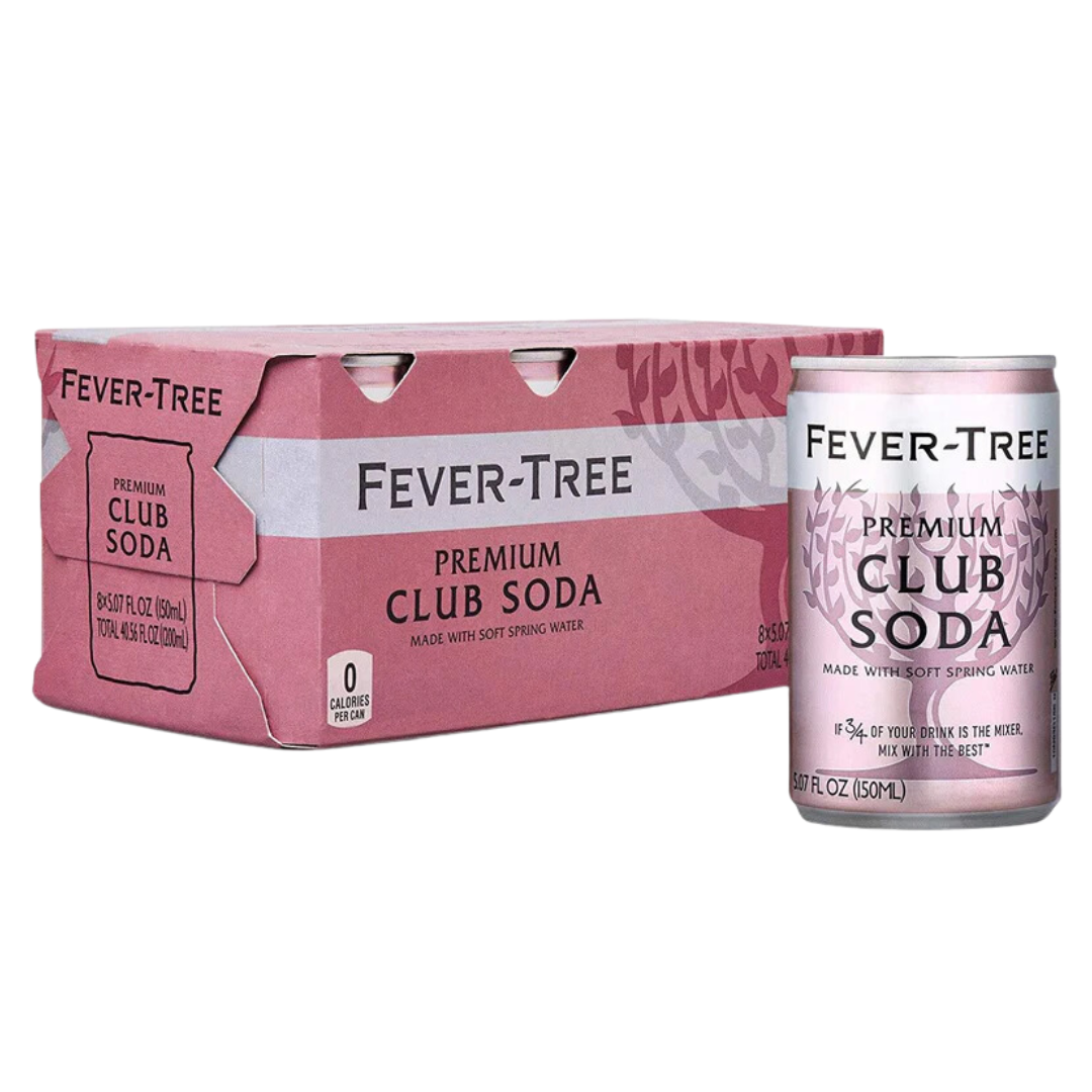 Fever Tree - Premium Club Soda  (Paquet de 8)