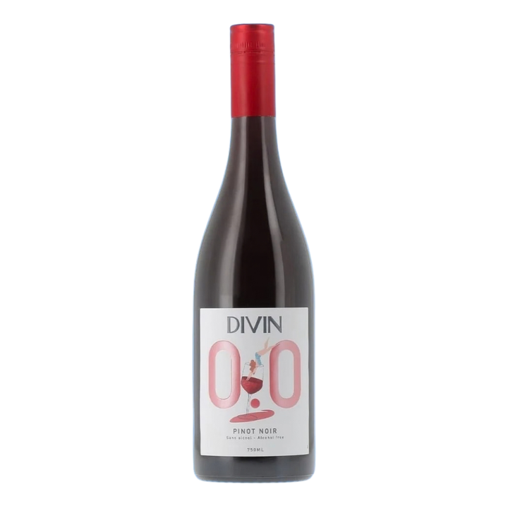 DIVIN 0.0 - Pinot Noir, non-alcoholic wine