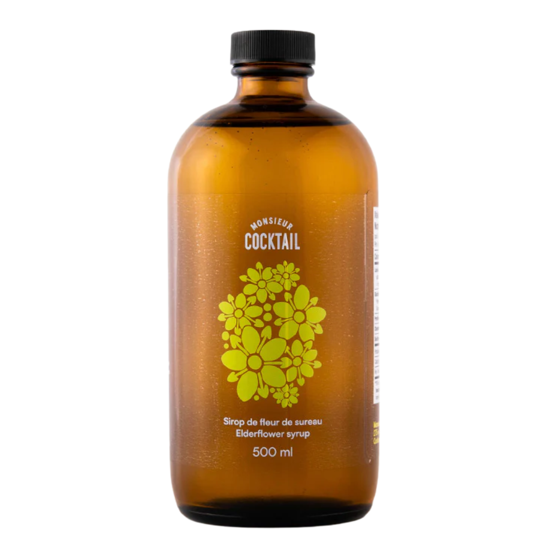Monsieur Cocktail - Elderflower Syrup (500mL)