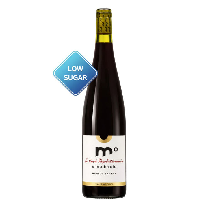 Moderato - La Cuvée Révolutionnaire - Merlot, non-alcoholic wine
