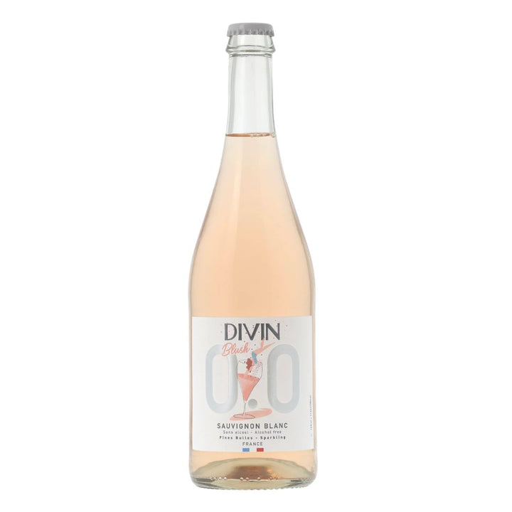 DIVIN 0.0 - Sparkling Blush - Sauvignon Blanc, non-alcoholic wine