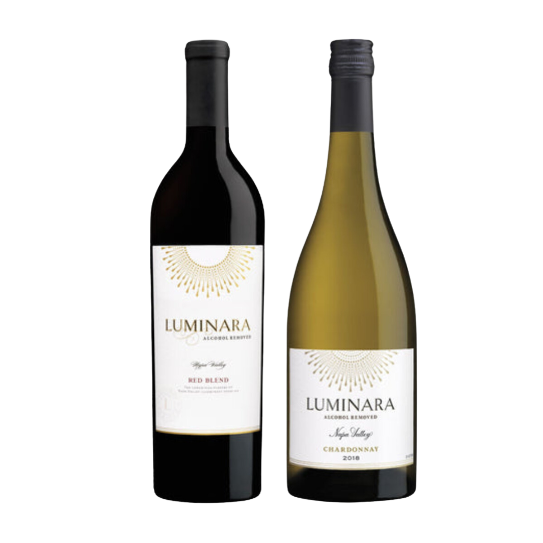 Non-alcoholic wine - Luminara - Variety Pack (2 Pack) – UpsideDrinks.ca