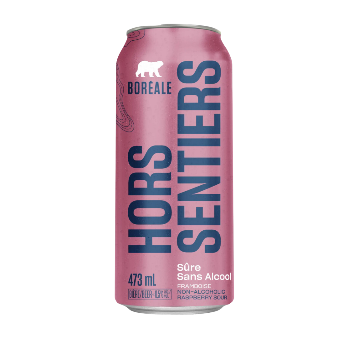 Boréale - Hors sentier - Raspberry Sour - UpsideDrinks