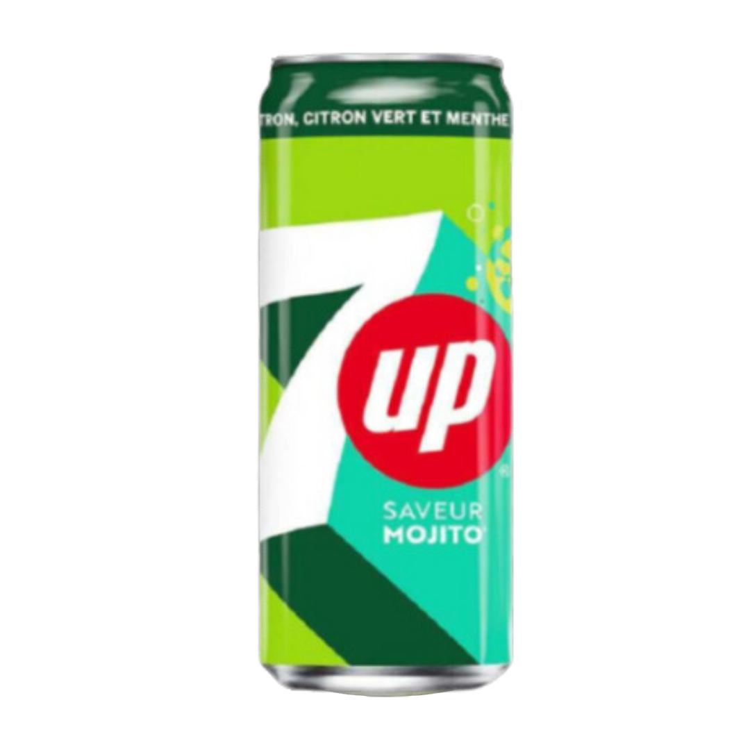 7up - Mojito Sans Sucre  (4 Pack)