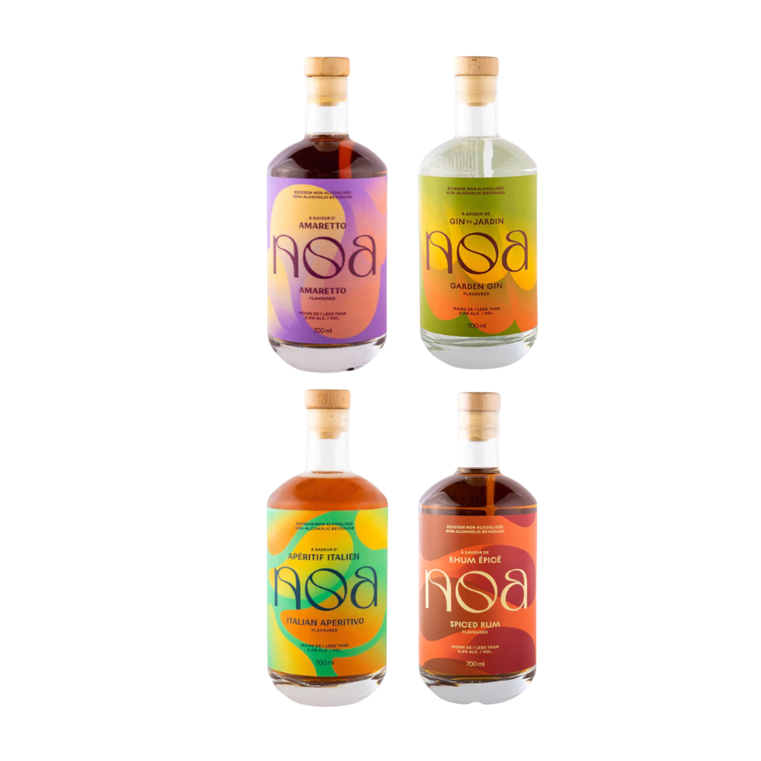 NOA - Pack Variété Spiritueux (4 Pack)