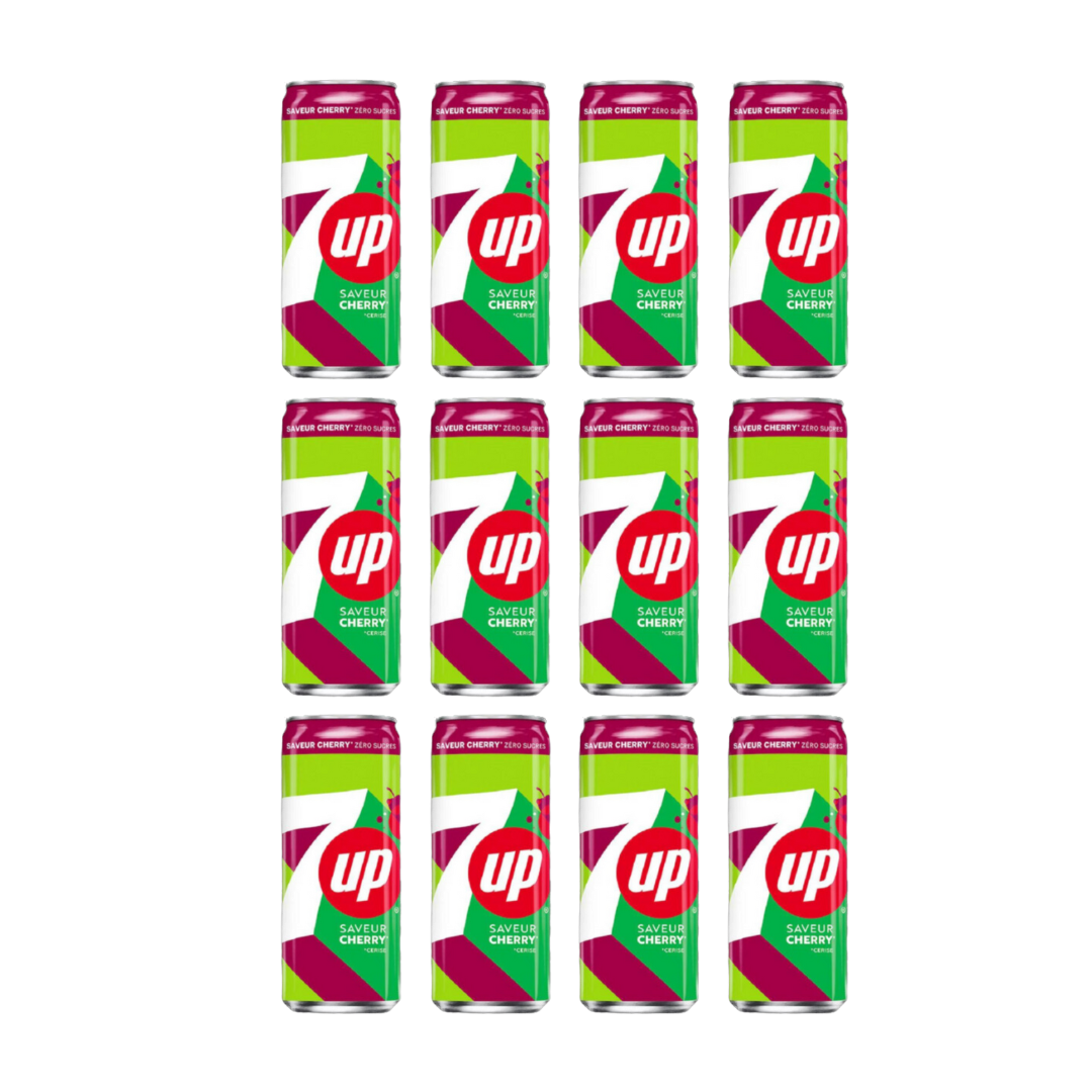 7up - Cerise Sans Sucre (4 Pack)