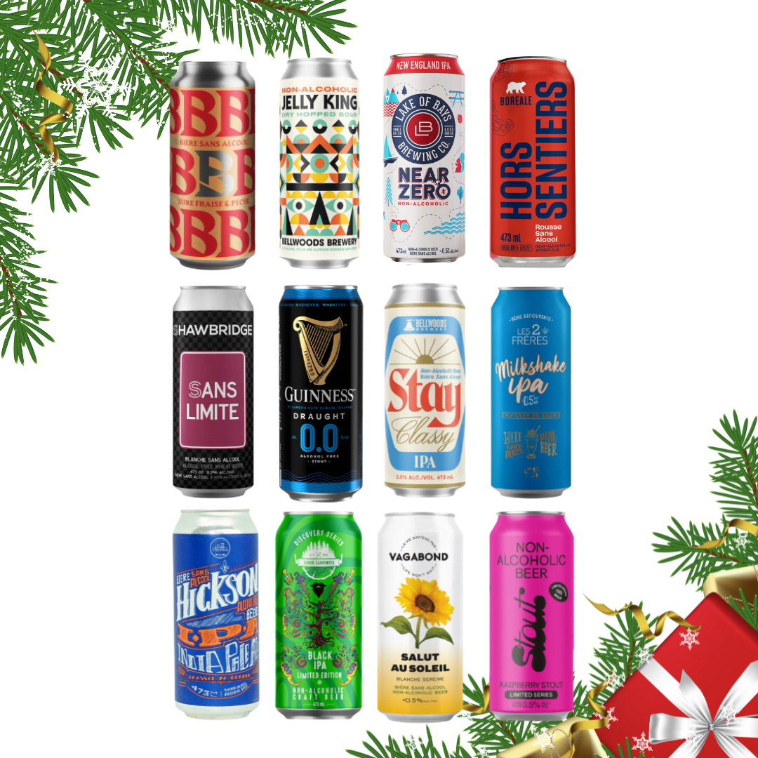 Holiday Set - Tall Beer 473ml Edition (12 Pack) - UpsideDrinks