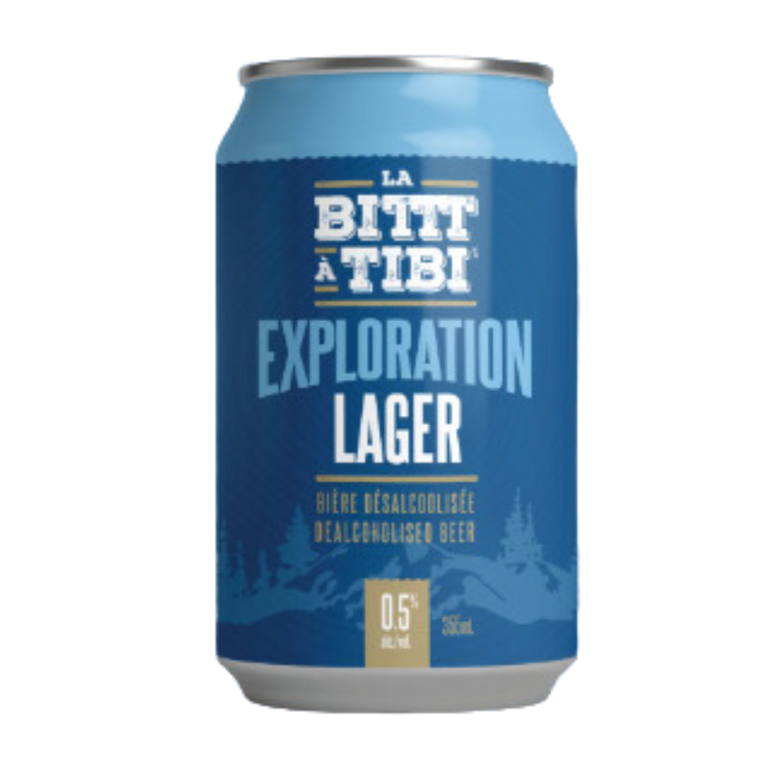 La Bittt à Tibi - Exploration Lager - UpsideDrinks