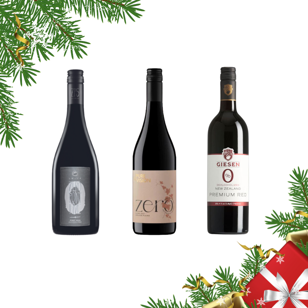 Coffret des Fêtes - Amateur de vin rouge (paquet de 3)