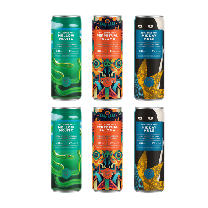 Collective Art - Pack Variété Mocktails (6 Pack)