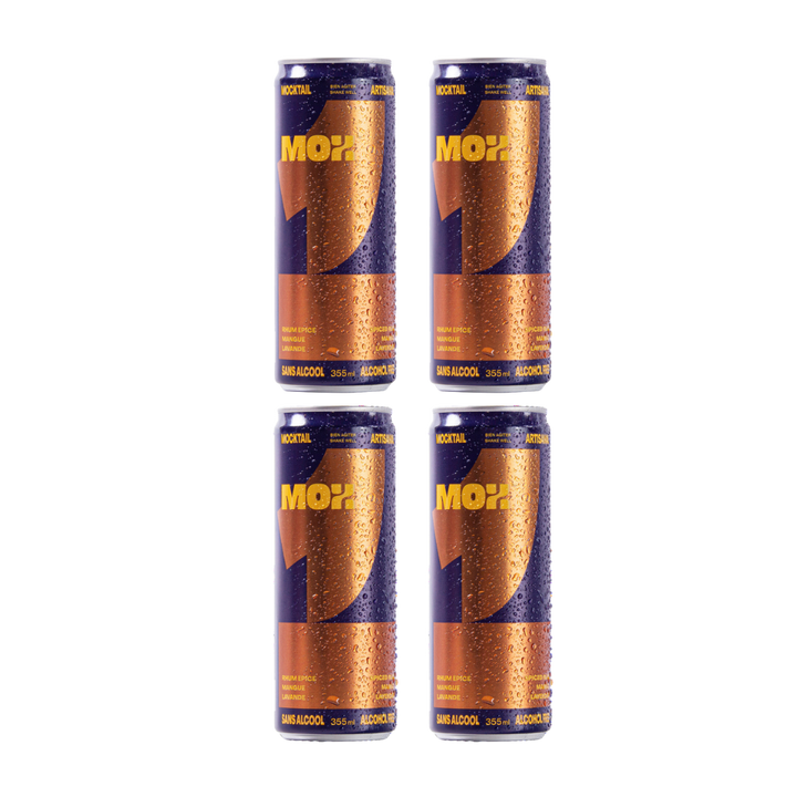 Mox Mocktails - Mox 1 - Rhum Épicé Mangue Lavande