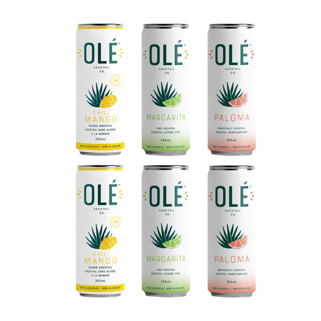 Vin sans alcool Olé Cocktails Variety Pack (6 Pack) Upside Drinks