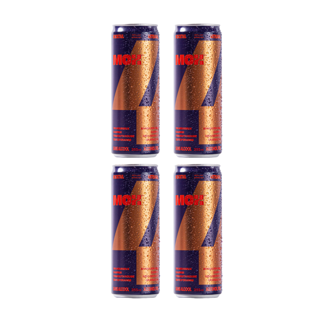 Mox Mocktails Non-Alcoholic Mox 4 Aperol Spritz - Upside Drinks