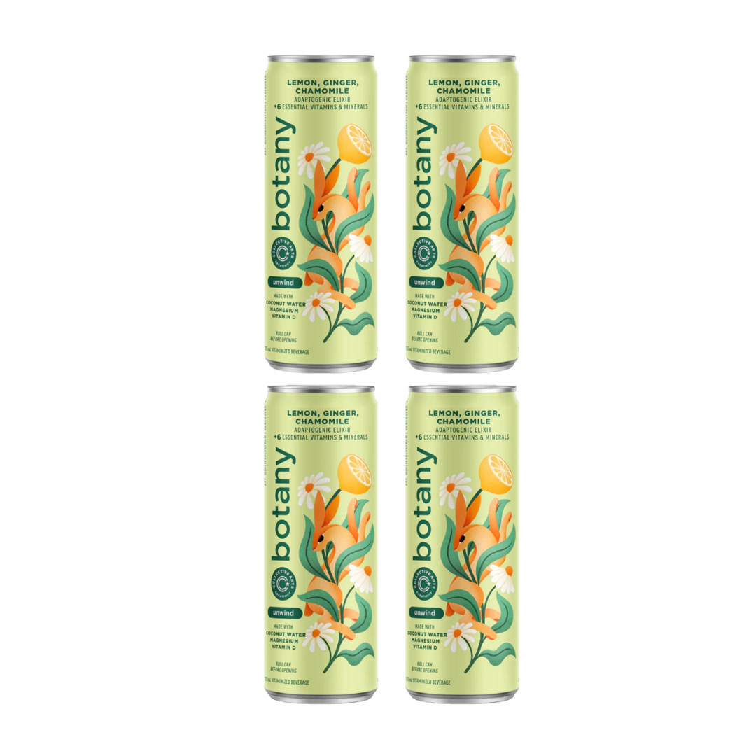 Collective Arts Natural Botany Adaptogenic Elixir Lemon, Ginger