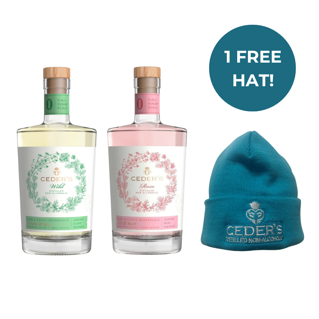 Ceder's - Wild+Rosé (2 Pack) + 1 Free Hat