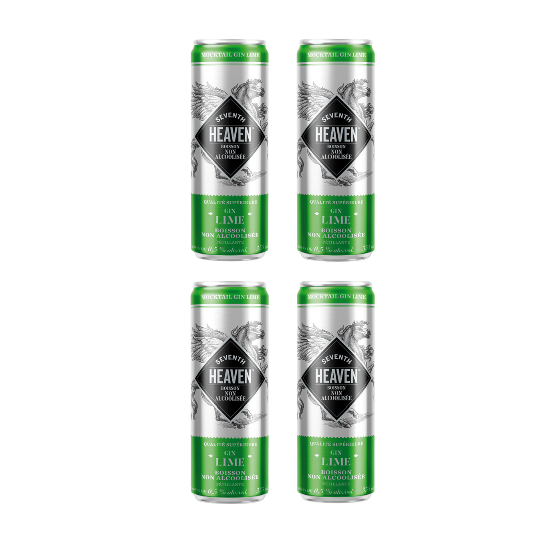 Non-alcoholic spirits - Seventh Heaven - Gin Lime – Upside Drinks
