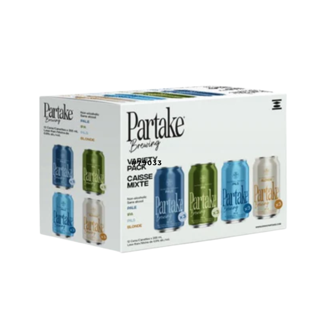 Partake Brewing Mix Pack (12 x 355ml) - UpsideDrinks