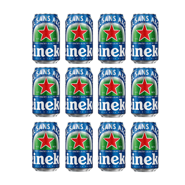 Heineken 0.0 - Bière (Lot de 6)