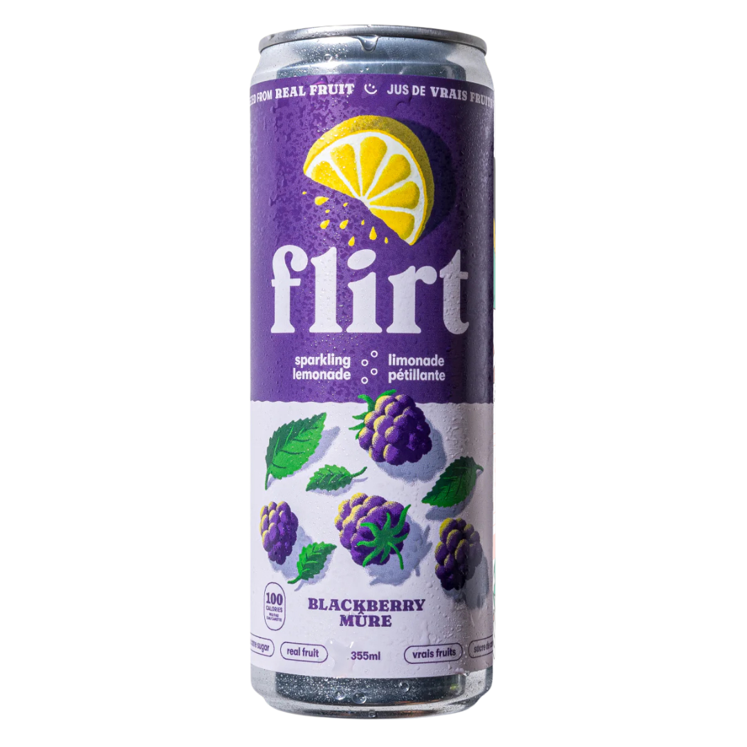 Flirt - Limonade pétillante aux mûres