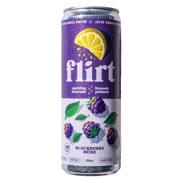 Flirt - Limonade pétillante aux mûres