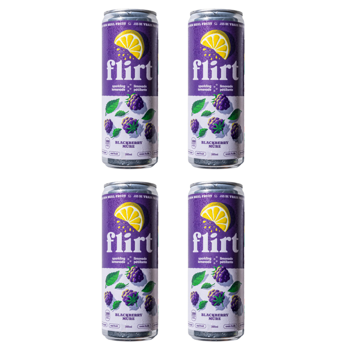 Flirt - Limonade pétillante aux mûres