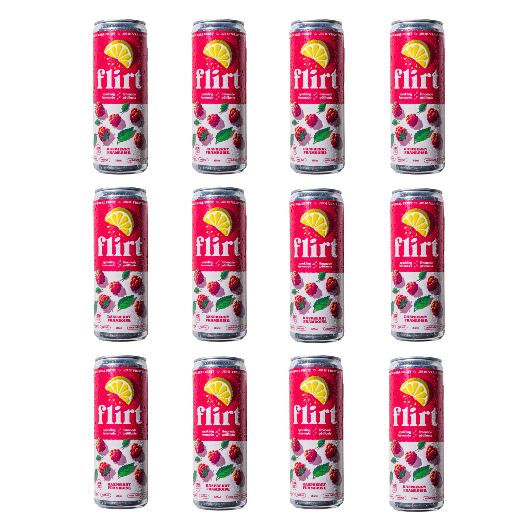 Flirt - Limonade pétillante à la framboise