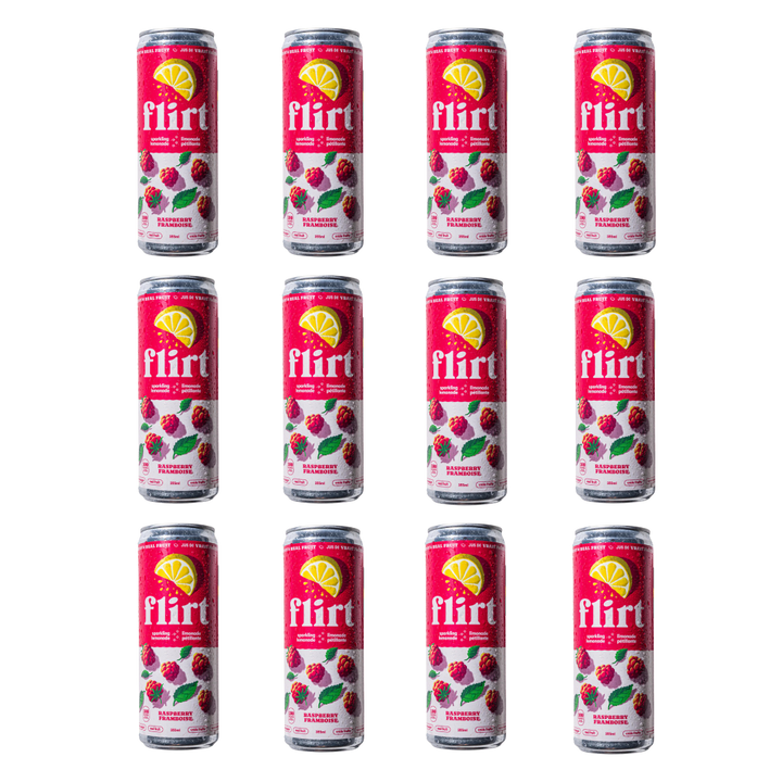 Flirt - Limonade pétillante à la framboise