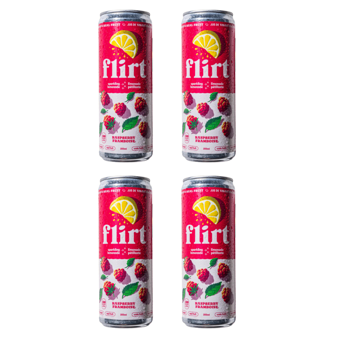 Flirt - Limonade pétillante à la framboise