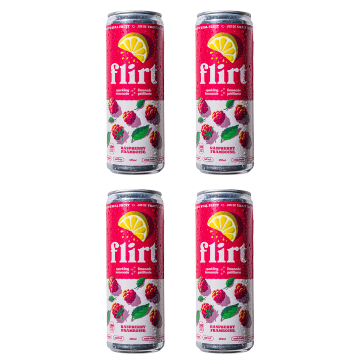 Flirt - Limonade pétillante à la framboise