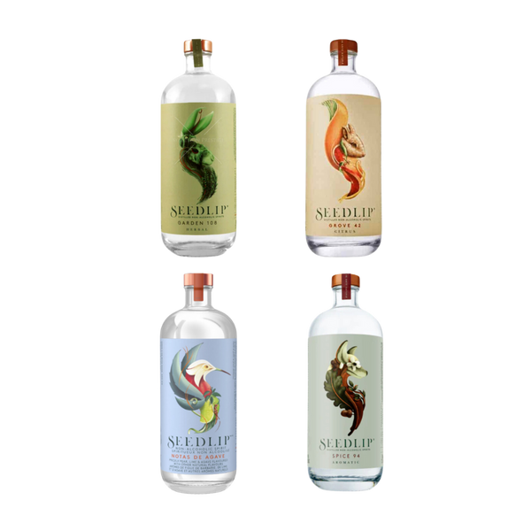 Non-alcoholic spirit - Seedlip - Variety Pack (4 Pack) – Upside Drinks