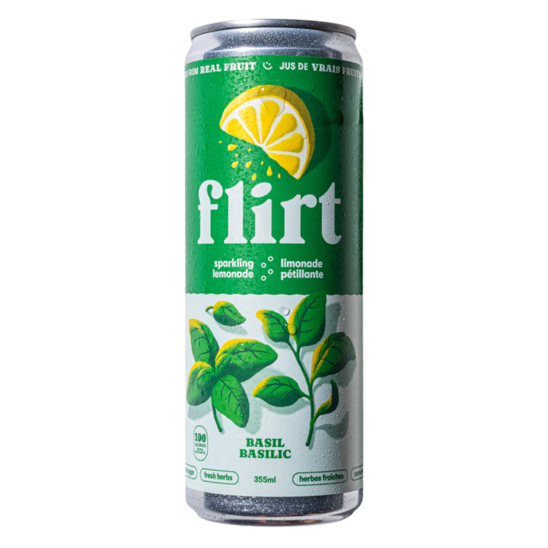 Flirt - Limonade Pétillante au Basilic