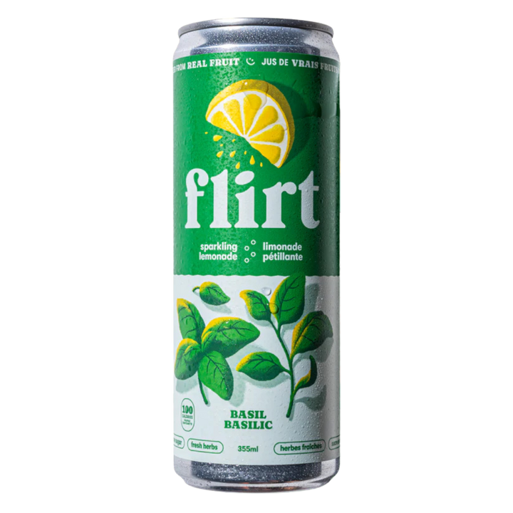 Flirt - Limonade Pétillante au Basilic