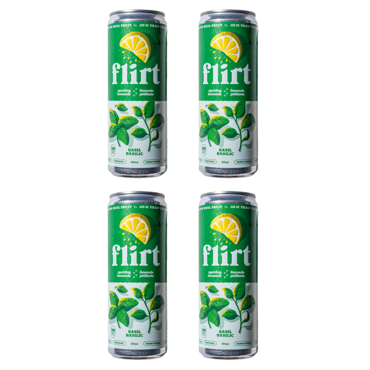 Flirt - Limonade Pétillante au Basilic