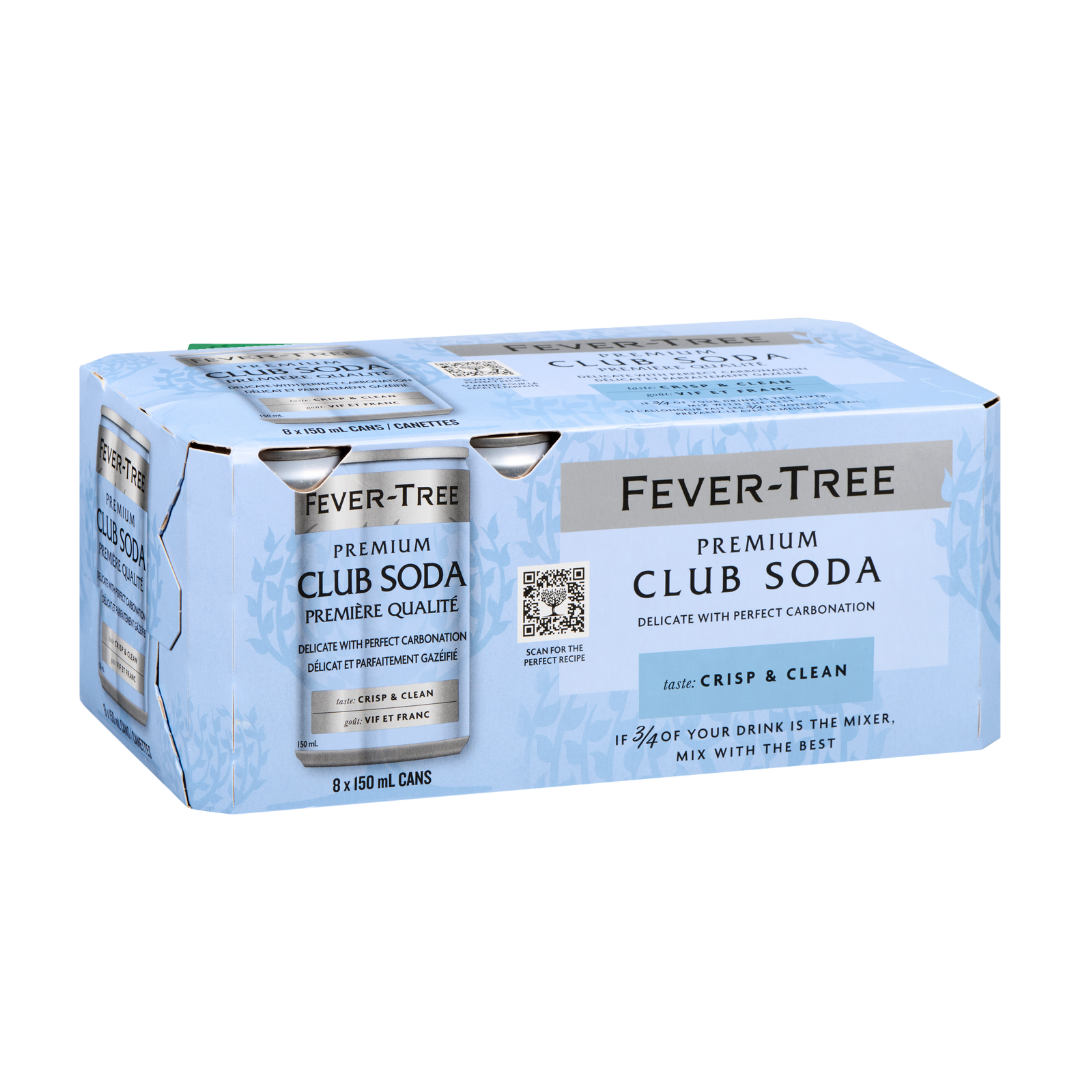 Fever Tree - Premium Club Soda (8 Pack)