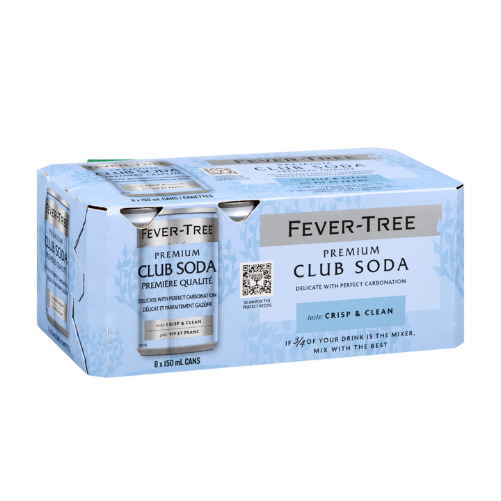 Fever Tree - Premium Club Soda  (Paquet de 8)