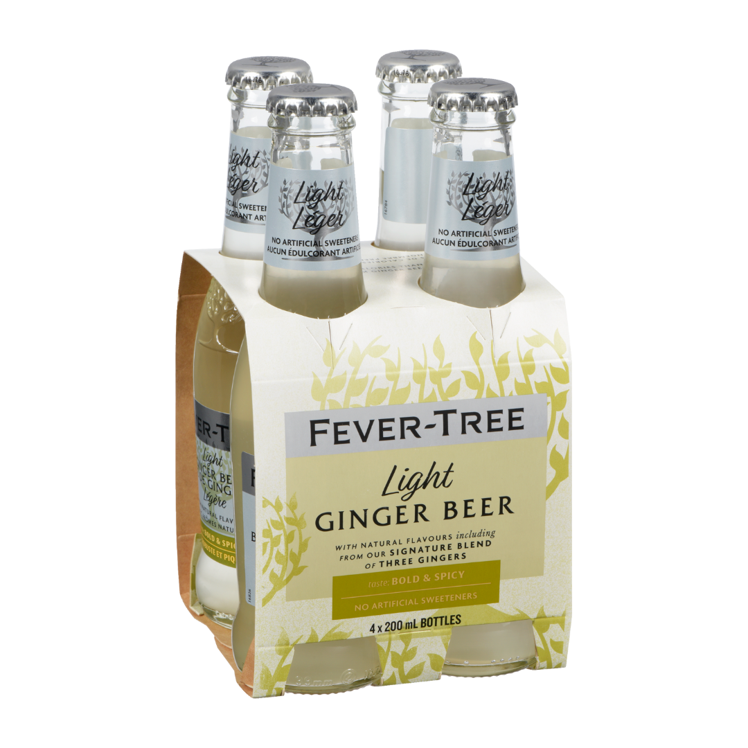 Fever Tree - Premium Light Ginger Beer – Upside Drinks