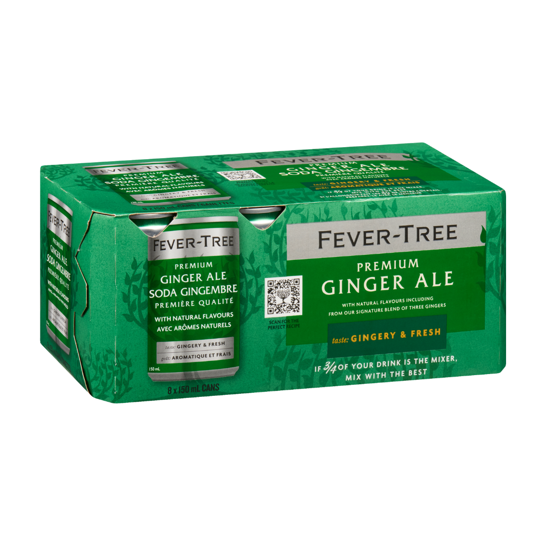 Fever Tree - Premium Ginger Ale (8 Pack)