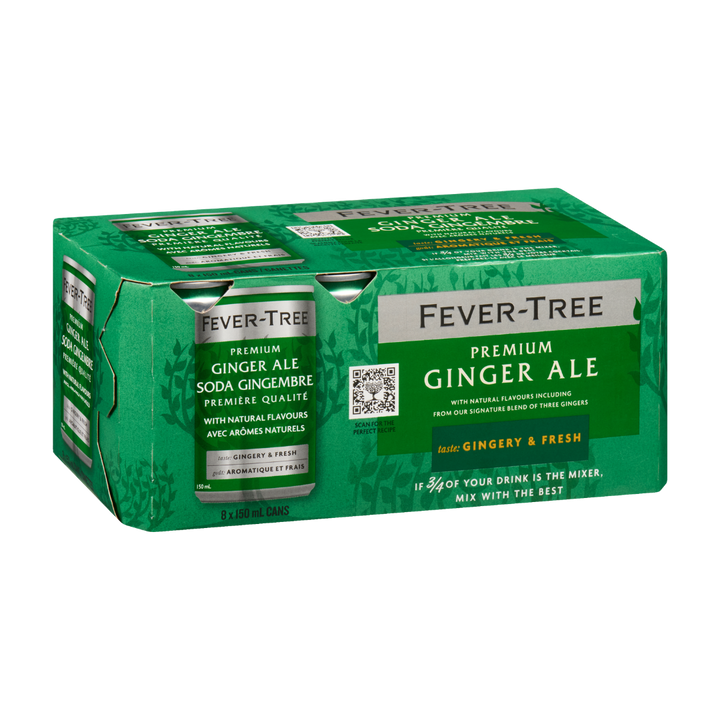 Fever Tree - Premium Ginger Ale (8 Pack)