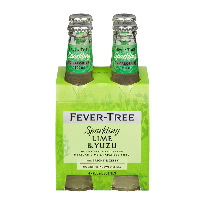 Fever Tree - Citron Vert Pétillant Premium & Yuzu