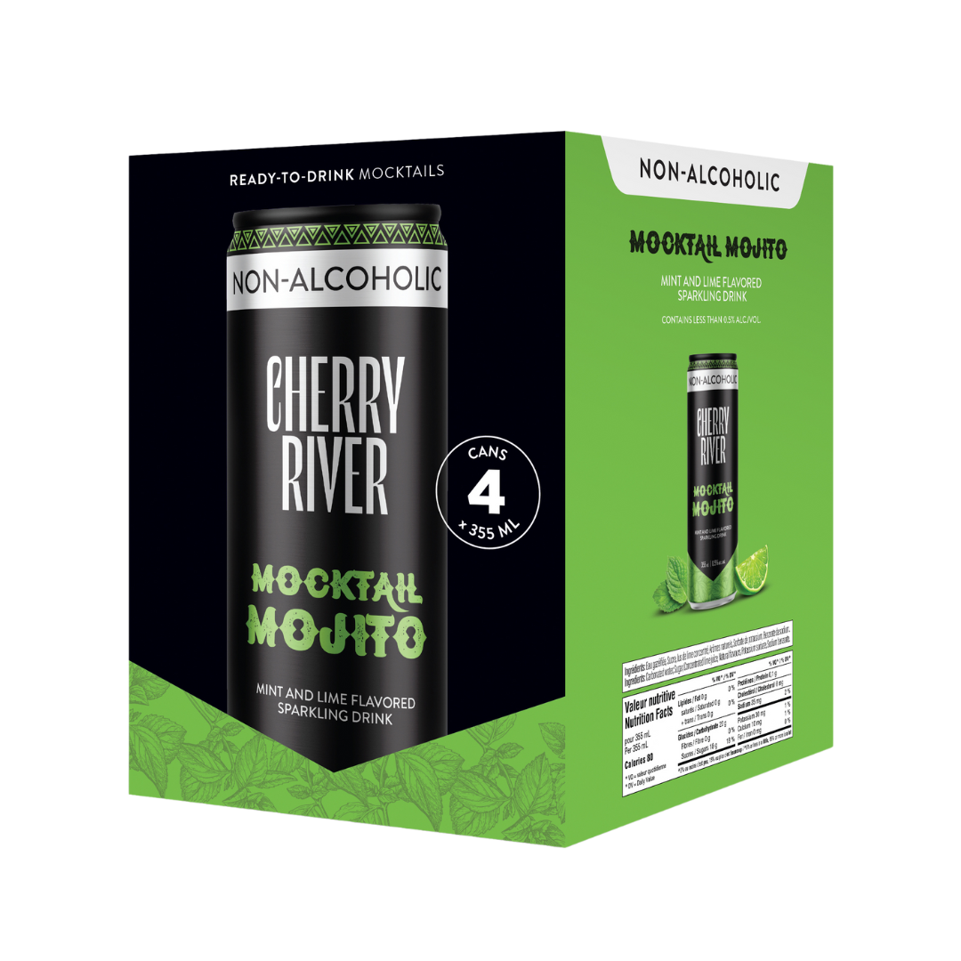 Cherry River Non-Alcoholic Mojito - Upside Drinks - Free Shipping
