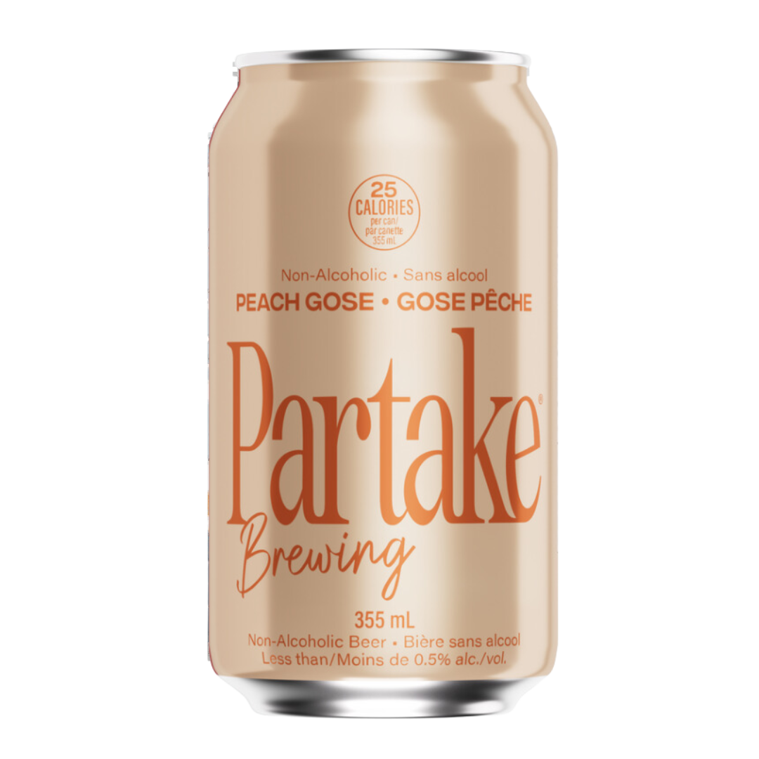 Partake - Peach Gose - UpsideDrinks